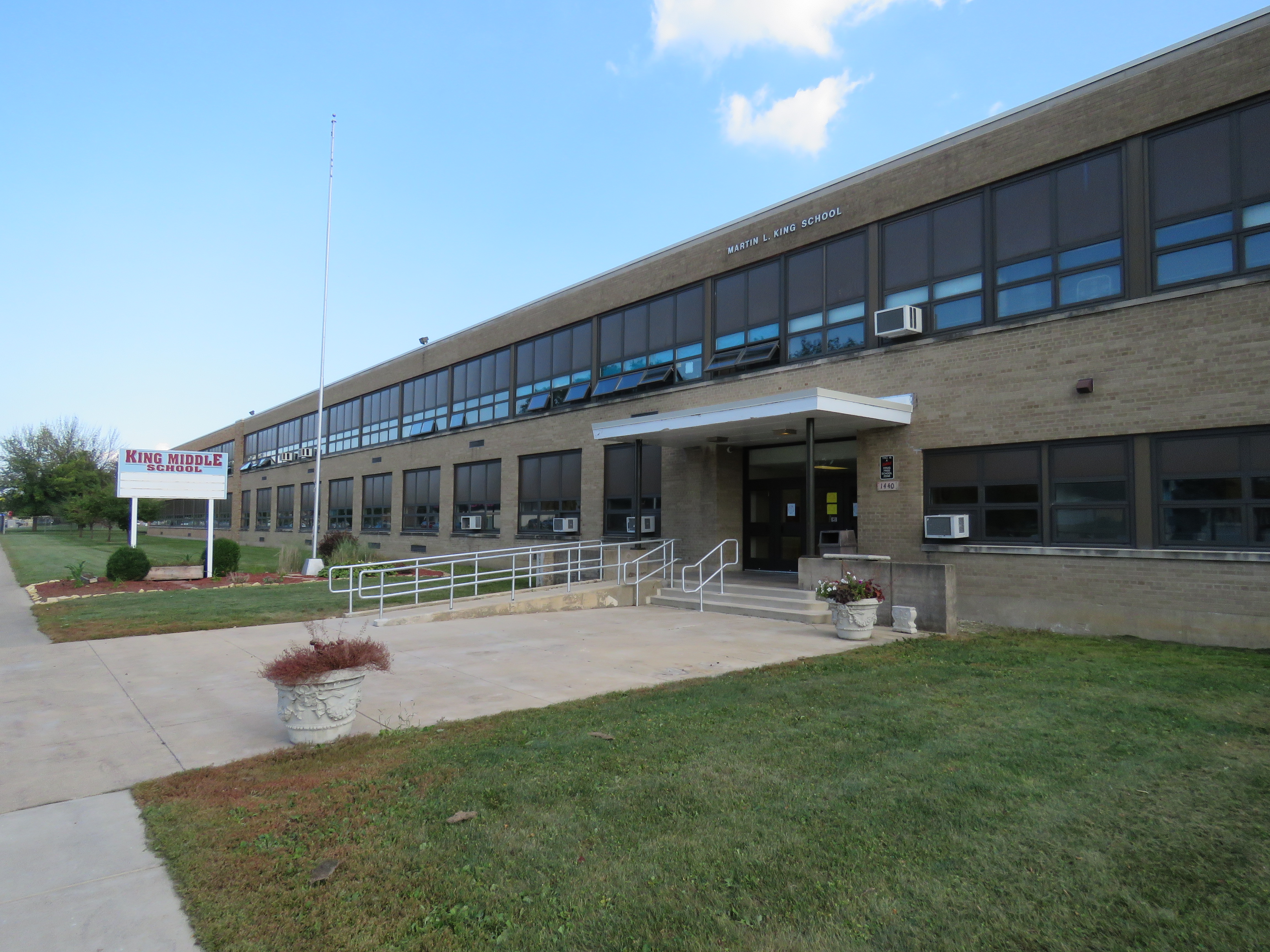 King Middle School Background